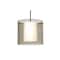 Besa Lighting Pahu 12 Stem Pendant, Trans. Smoke/Opal, Bronze Finish, 1x11W LED 1TT-S18407-LED-BR - alternate 1